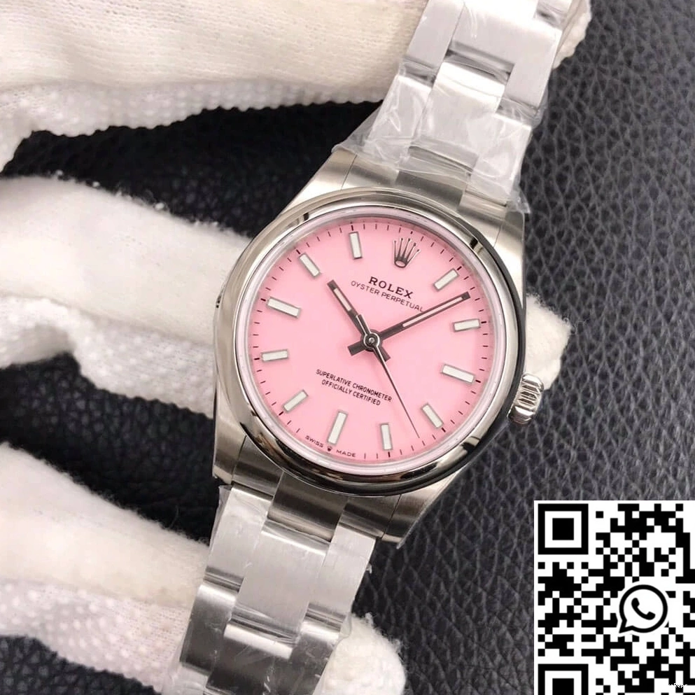 Factory Rolex Candy Oyster Perpetual Dial M277200-0009 31MM Pink EW 1109